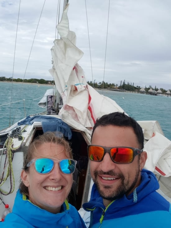 Fraîchement arrivés à l’îlot Maître