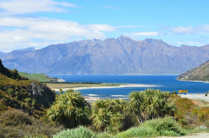Lac de Hawea, sur la route...