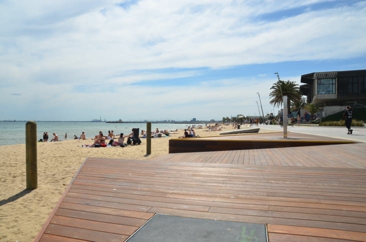 Plage de Melbourne