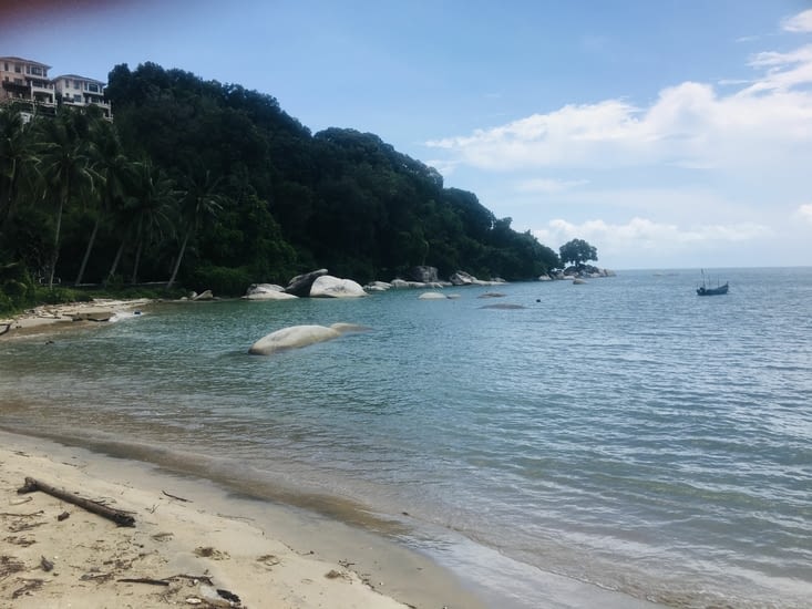 Un dernier spot sur les plages de Penang ..