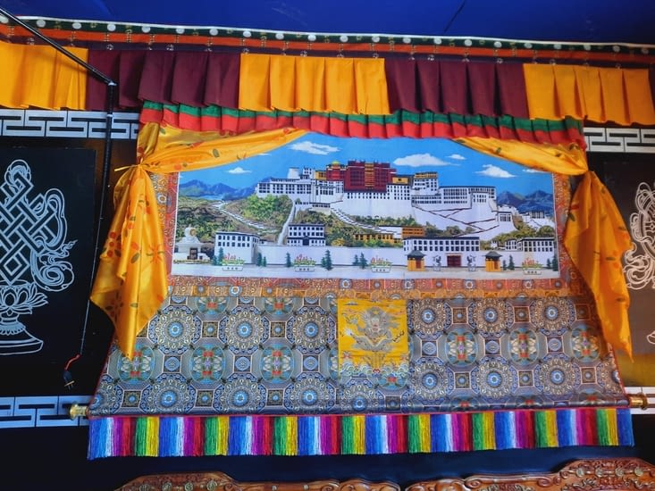 Le Palais Potala (ancienne demeure du Dalaï Lama