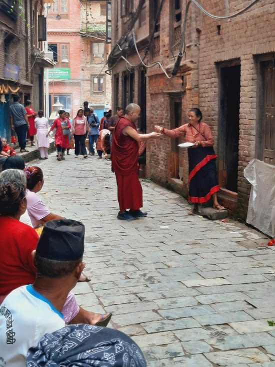 Un classique … une poignée de riz aux Monks