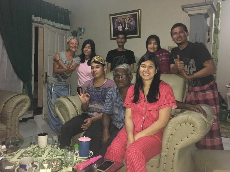 La famille Paten à Sumatra en Indonesie