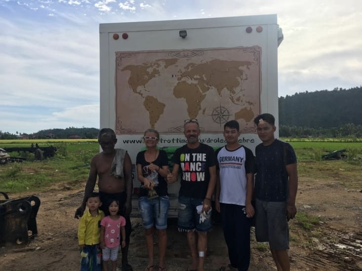La famille Paten à Sumatra en Indonesie