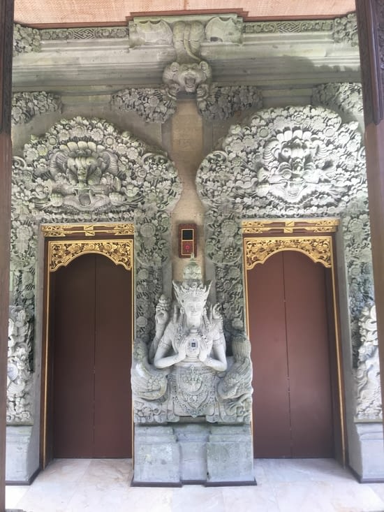 Le Royal Pita Maha (complexe hôtelier a Ubud qui appartient au roi d’Ubud)