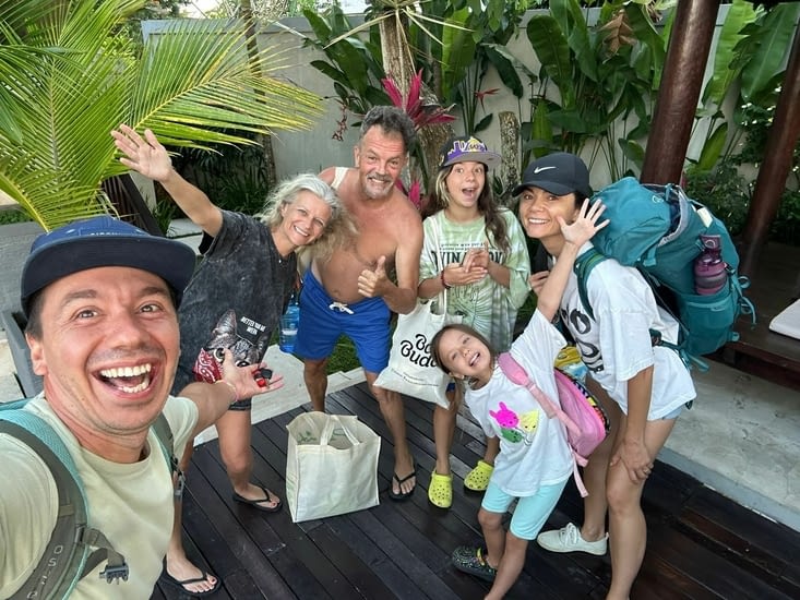 Nos retrouvailles en Malaisie et à Bali avec notre famille Russe adorée: Sergei et Olga