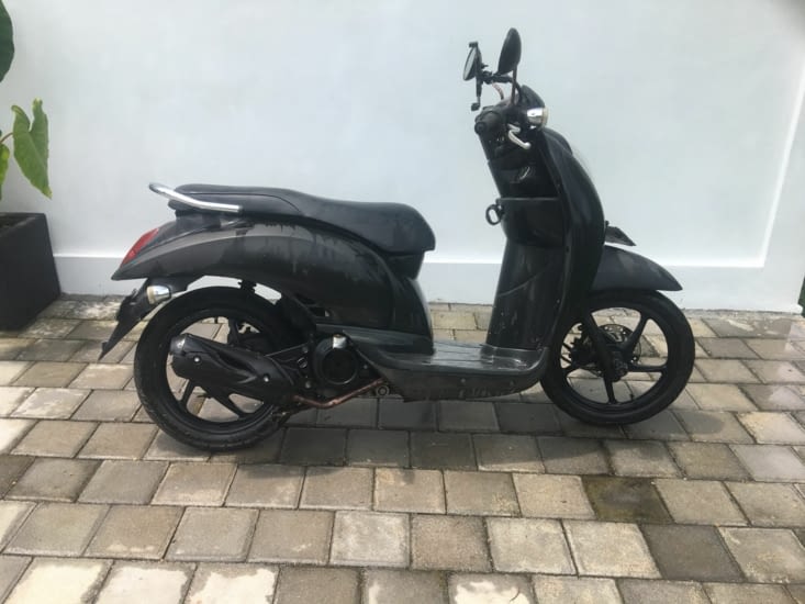 Il est temps de revendre notre scooter que l’on avait acheté pour an … à Bali
