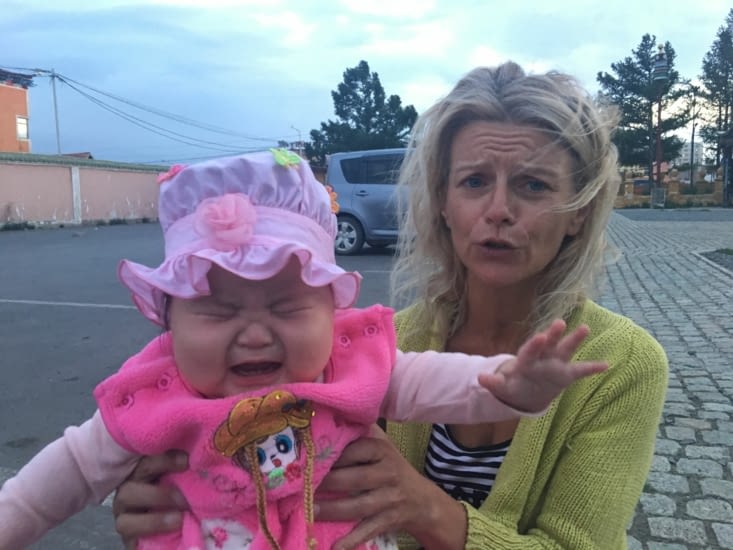 "C'est comme une poule qui a trouvé un couteau ..."