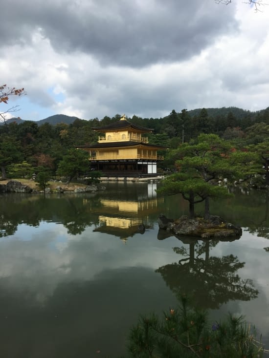 Direction le Kinkaku - Ji ou dit le temple d’or ...