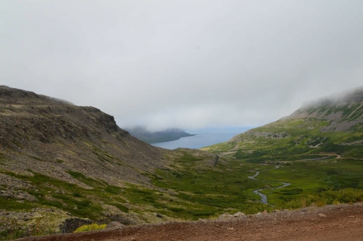 Ca se dégage un peu, et on descend enfin !