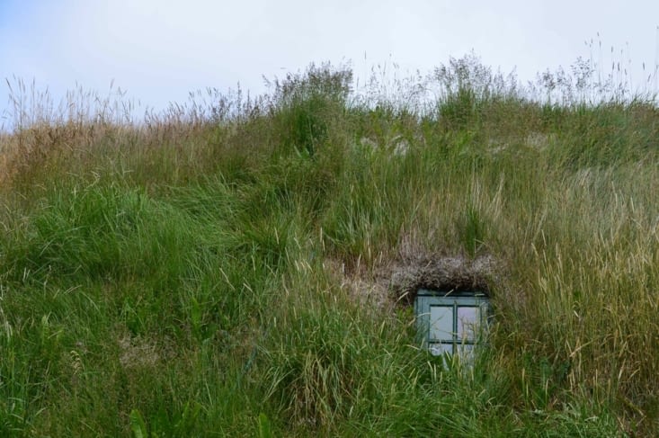 Ca nous fait un peu penser à une maison de hobbit !