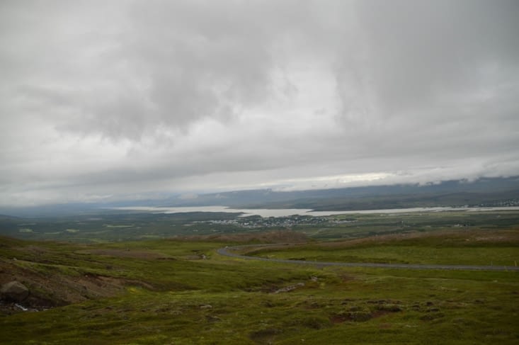 Egilsstaðir au creux de sa vallée (lors d'un énième passage !)