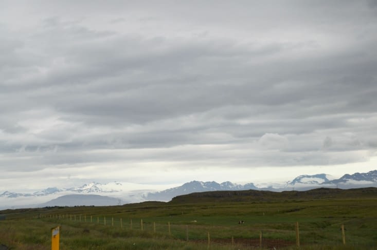 Les voilà ! Les glaciers du sud !!