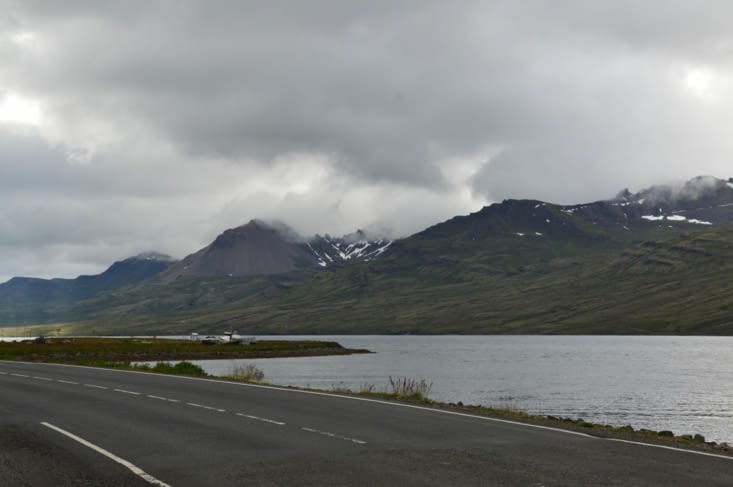 On retrouve des fjords comme on les aime grâce à la route 96 ! (Même si c'est vrai que l'ouest était plus magique grâce au soleil !)