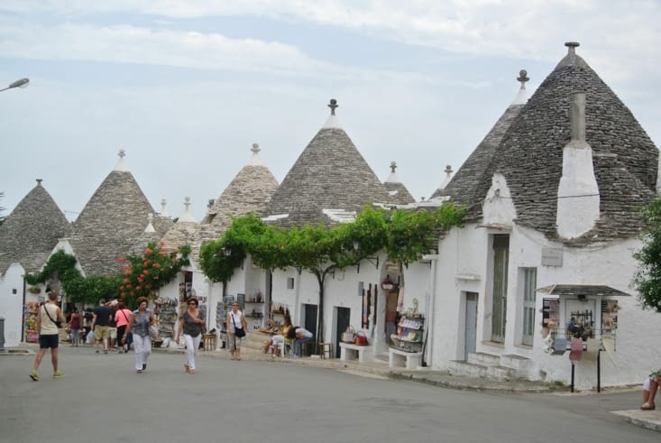 C'est vraiment mignon (et on a esquivé les hordes de visiteurs sans trop savoir comment !)