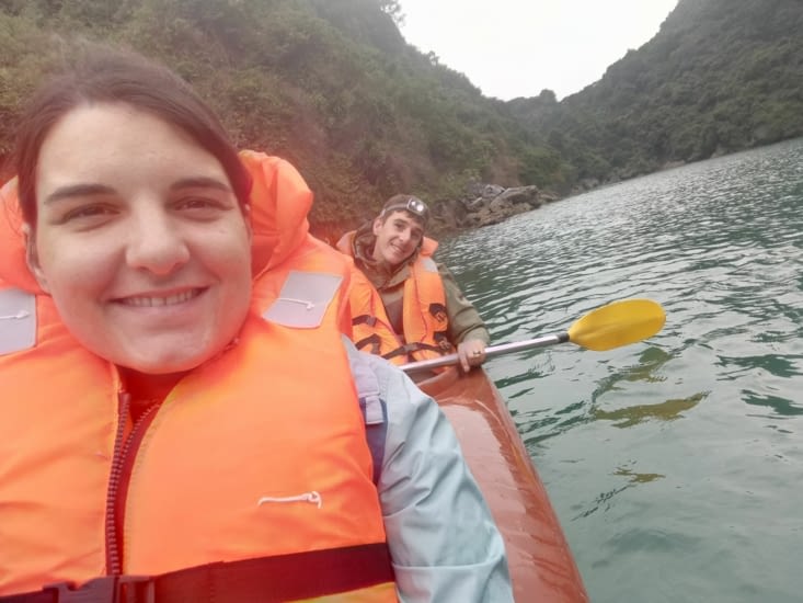 C'est parti pour un tour en kayak !