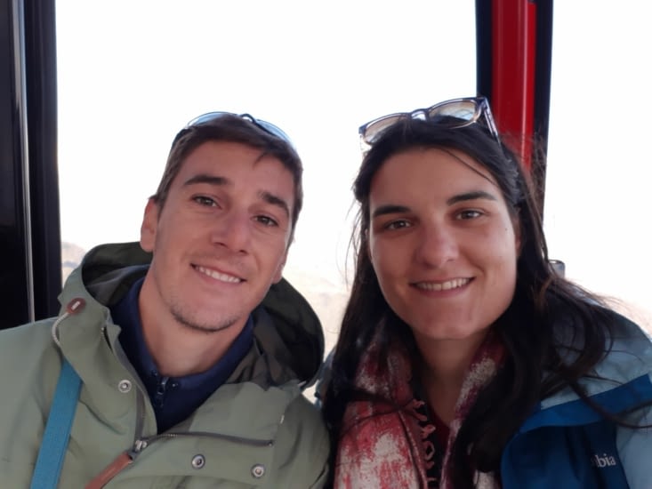 Nous redescendons du mont fansipan !