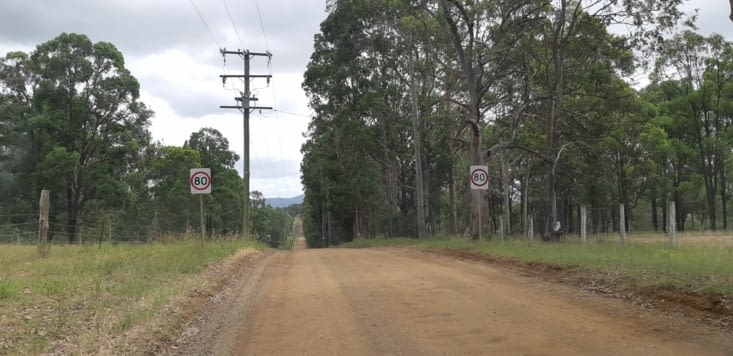 Essayez de rouler à 80km/h !