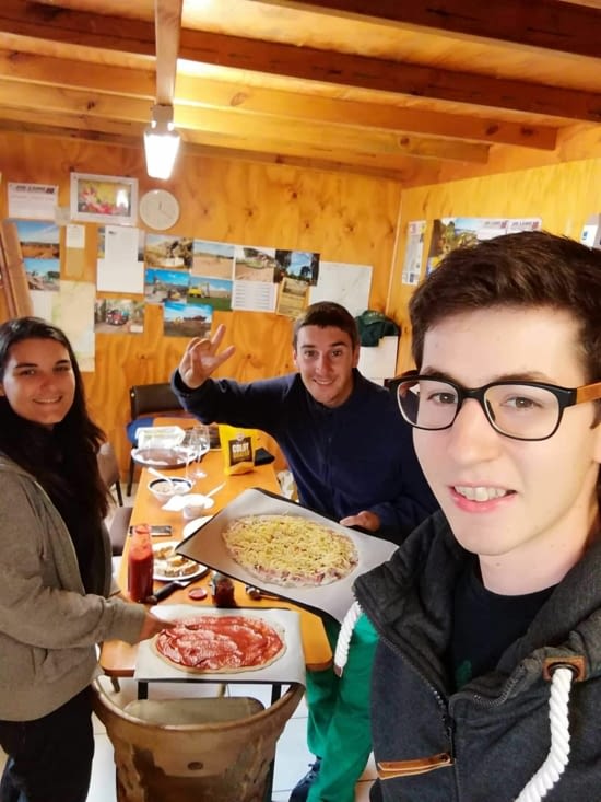 Dernier repas avec Dominik l'autrichien !