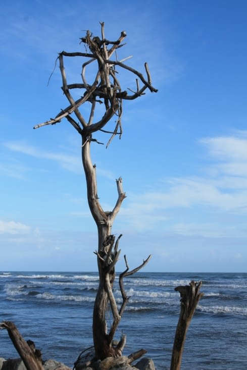 Sculpture éphémère.