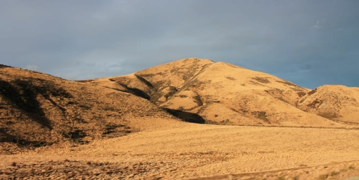 Une belle variété de paysage.