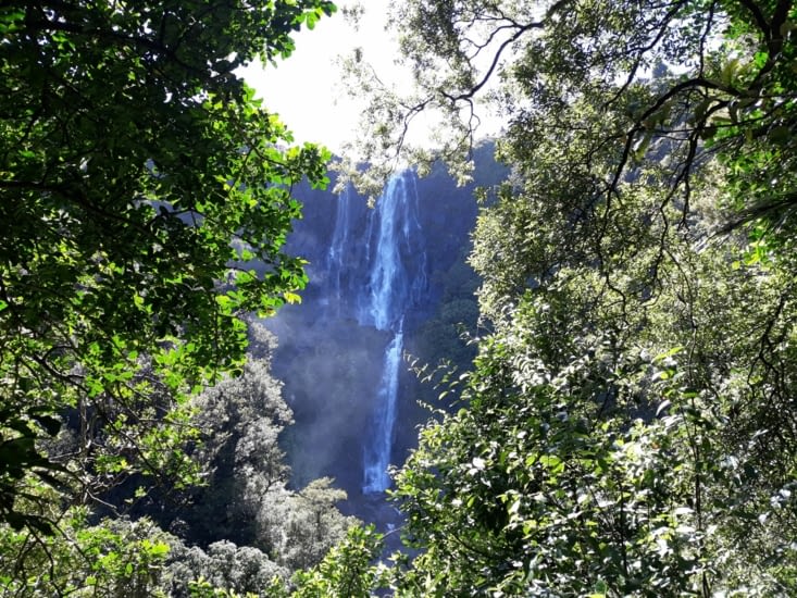 Les jolies chutes de Wairere