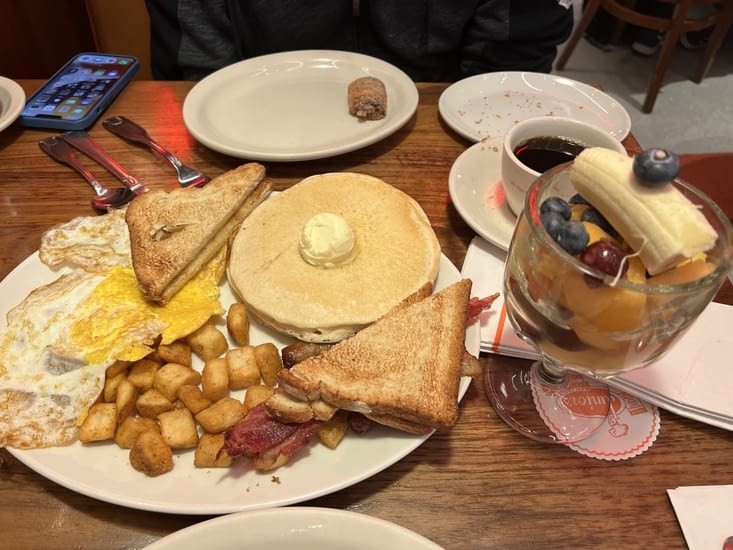 Heureusement qu’on a pris un seul plat à 2