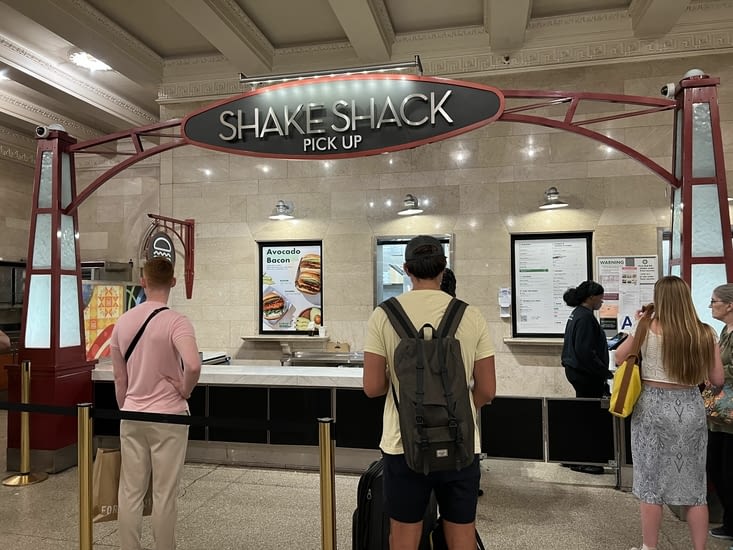 Pas de voyage aux USA sans passage par le SHake Shak
