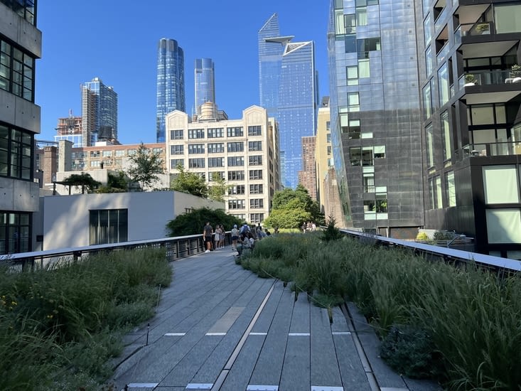 Nous prenons ensuite la High Line