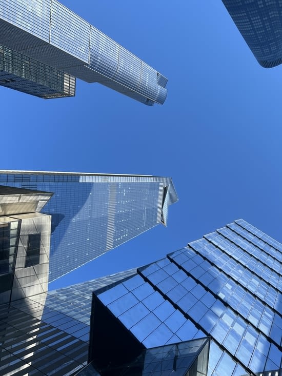 Nous voilà dans le nouveau quartier avec des buildings tout en verre : The Hudson Yard