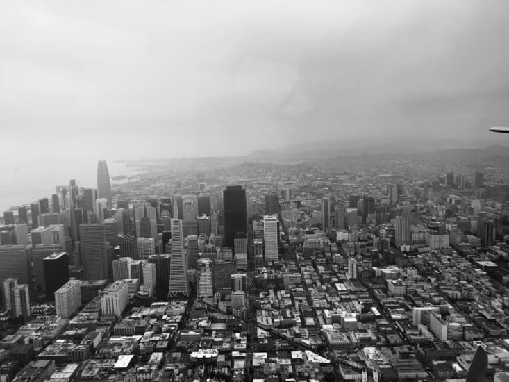 Vol au-dessus de San Fransisco