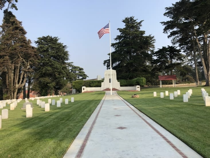 Le cimétière de l'armée