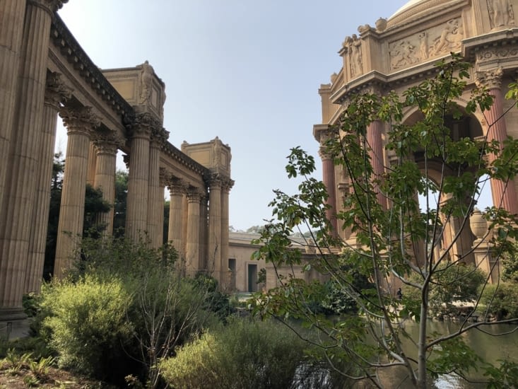 The palace of fine arts