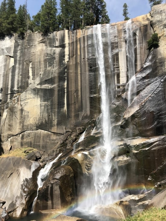 Après une longue marche, la vue est magnifique