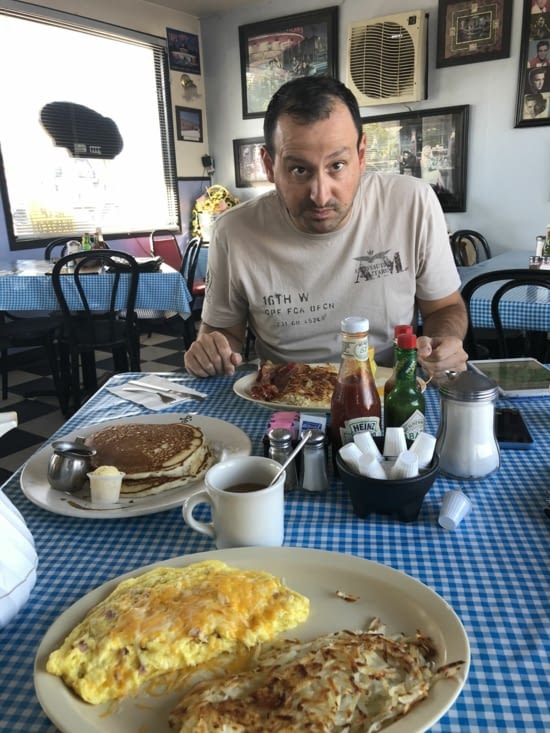 Un bon petit déjeuner pour prendre des forces, la journée va être longue