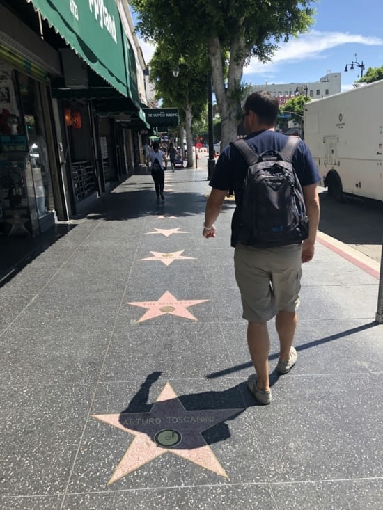 Hollywood boulevard