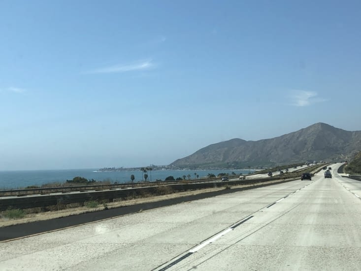 Sur la route, vers Santa Barbara
