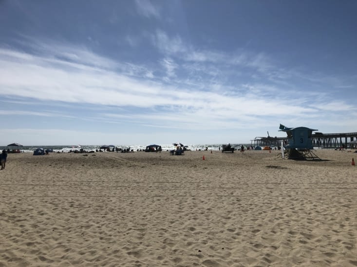 Arrivée à Pismo Beach