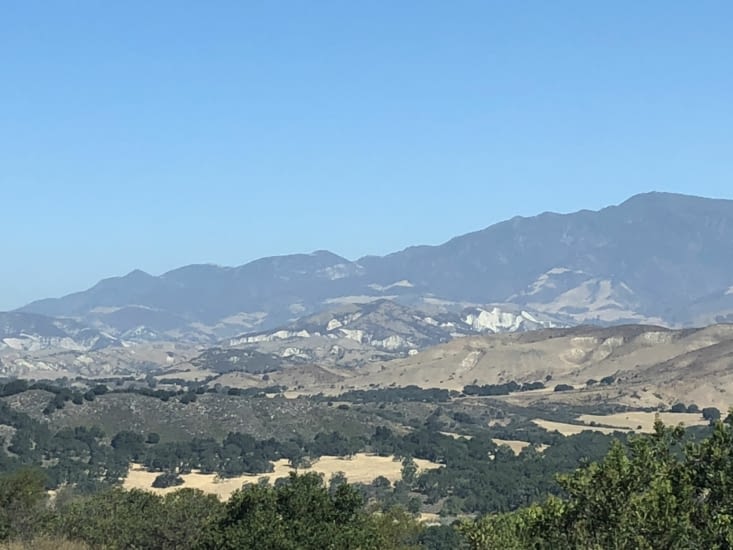 Changement de paysage sur la route