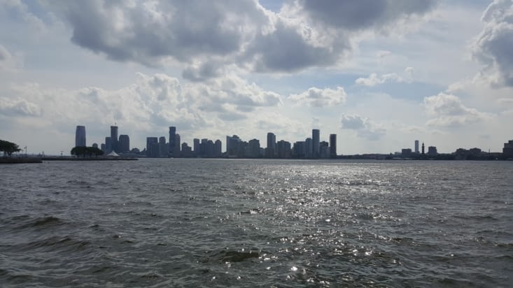 Vue du New Jersey depuis l'Hudson River Park