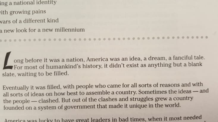 J'aime bien la première phrase du paragraphe...