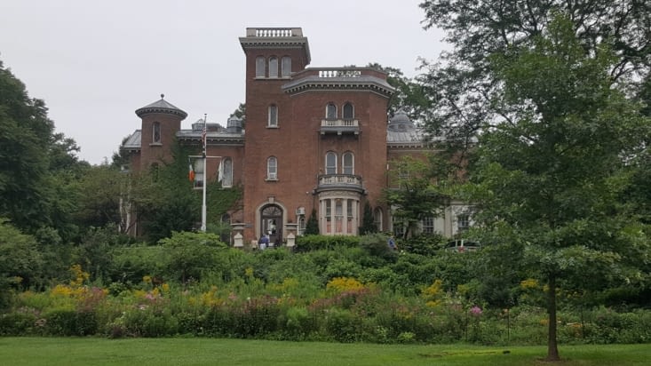 Litchfield Villa, construite en 1857, la plus ancienne maison du quartier