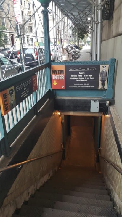Visite du New York Transit Museum