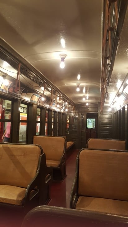 Véritable rame des années 1900