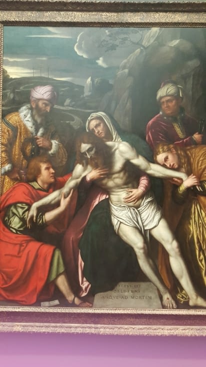 Jésus mis au tombeau