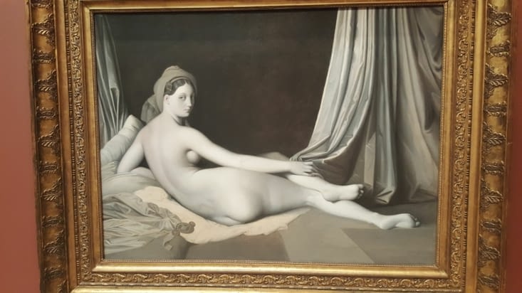 L'odalisque d'Ingres