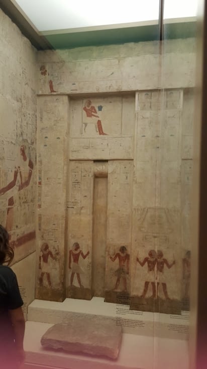 Après la pause dèj, l'art égyptien
