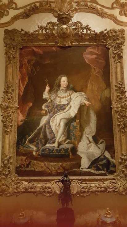 Louis XV à cinq ans en costume de sacre