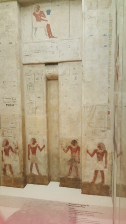 Reconstitution de la tombe de Perneb trouvée à Saqarrah