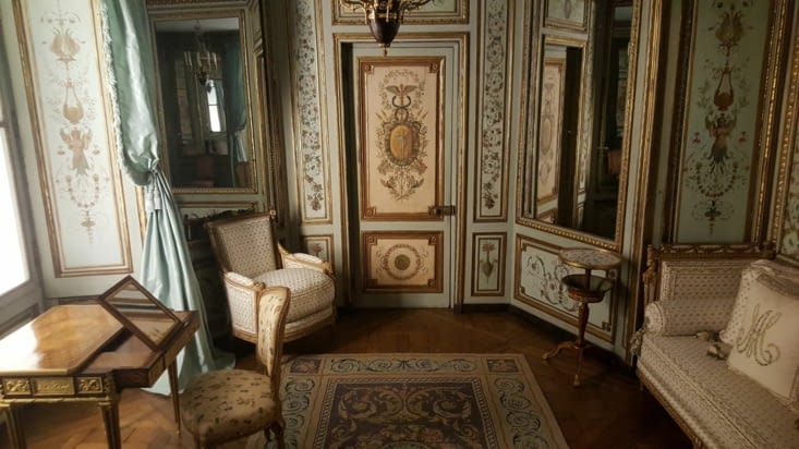 Salon de l'hôtel Crillon à Paris 18ème siècle